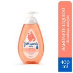 SABONETE LIQUIDO JOHNSONS BABY DA CABEÇA AOS PES 400ML