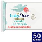 DOVE LENÇO UMEDECIDO BABY HIDRATAÇAO SENSIVEL HIPOALERGENICO