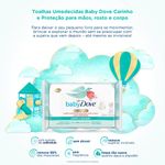 DOVE LENÇO UMEDECIDO BABY HIDRATAÇAO SENSIVEL HIPOALERGENICO