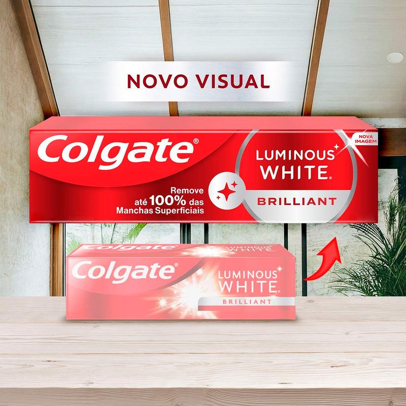 CREME DENTAL COLGATE LUMINOUS WHITE BRILLIANT WHITE 70G