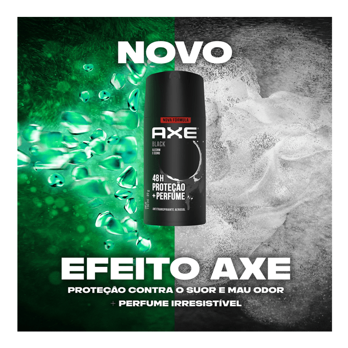 ANTITRANSPIRANTE AXE AE BODY SPRAY BLACK 150ML