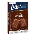LINEA CHOCOLATE AO LEITE COM COLAGENO ZERO AÇUCAR 30G