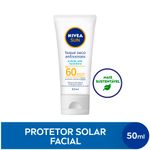 NIVEA SUN PROTETOR SOLAR FACIAL ANTISSINAIS TOQUE SECO FPS60
