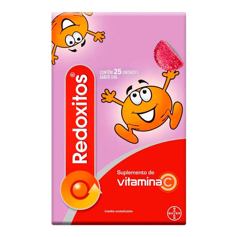 REDOXITOS 30MG SABOR UVA 25UN