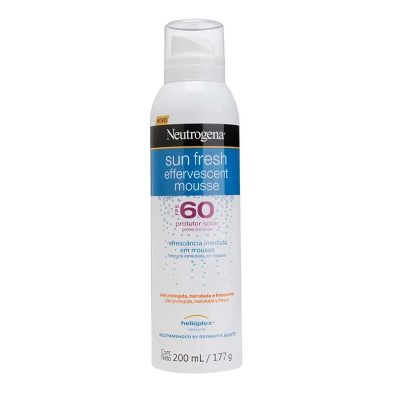 NEUTROGENA SUN FRESH PROTETOR SOLAR MOUSSE FPS60 200ML