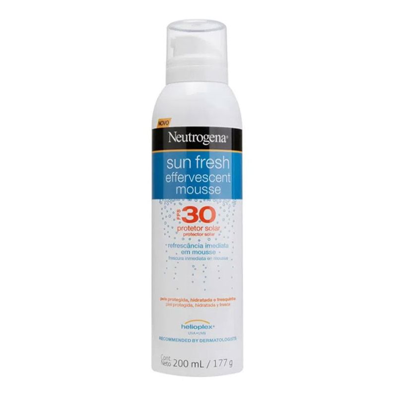 NEUTROGENA SUN FRESH PROTETOR SOLAR MOUSSE FPS30 200ML