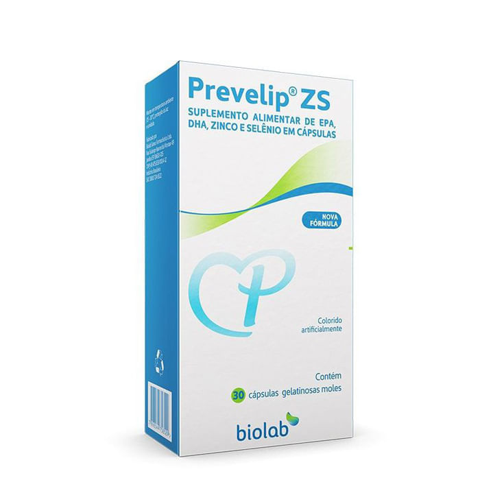 PREVELIP ZS 30CAP GELATINOSAS