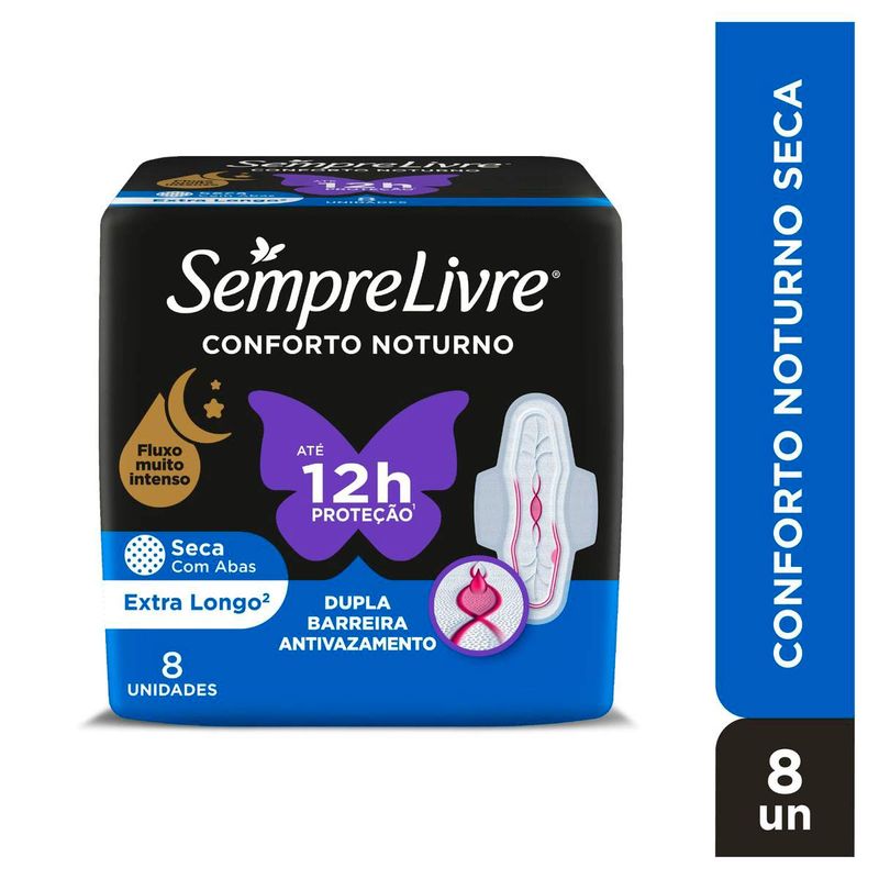 ABSORVENTE SEMPRE LIVRE ADAPT PLUS NOITE E DIA COBERTUR-192
