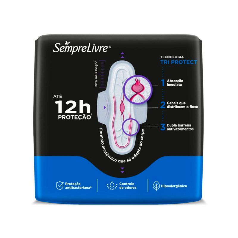 ABSORVENTE SEMPRE LIVRE ADAPT PLUS NOITE E DIA COBERTUR-192