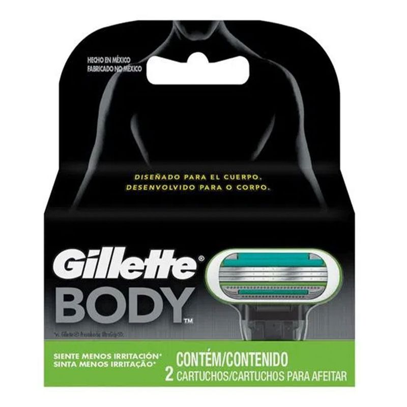 CARGA GILLETTE BODY 2UN