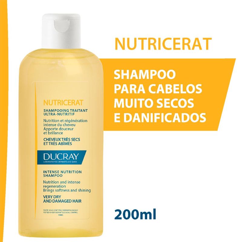DUCRAY NUTRICERAT SHAMPOO 200ML