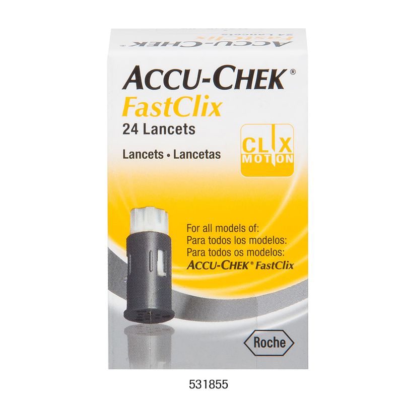 ACCU CHEK FASTCLIX 24LANCETAS