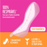 PROTETOR DIARIO CAREFREE FLEXI SEM PERFUME 15UN