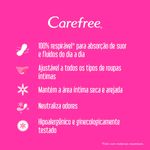 PROTETOR DIARIO CAREFREE FLEXI SEM PERFUME 15UN