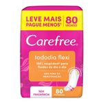 PROTETOR DIARIO CAREFREE FLEXI SEM PERFUME LEVE80 PAGUE60