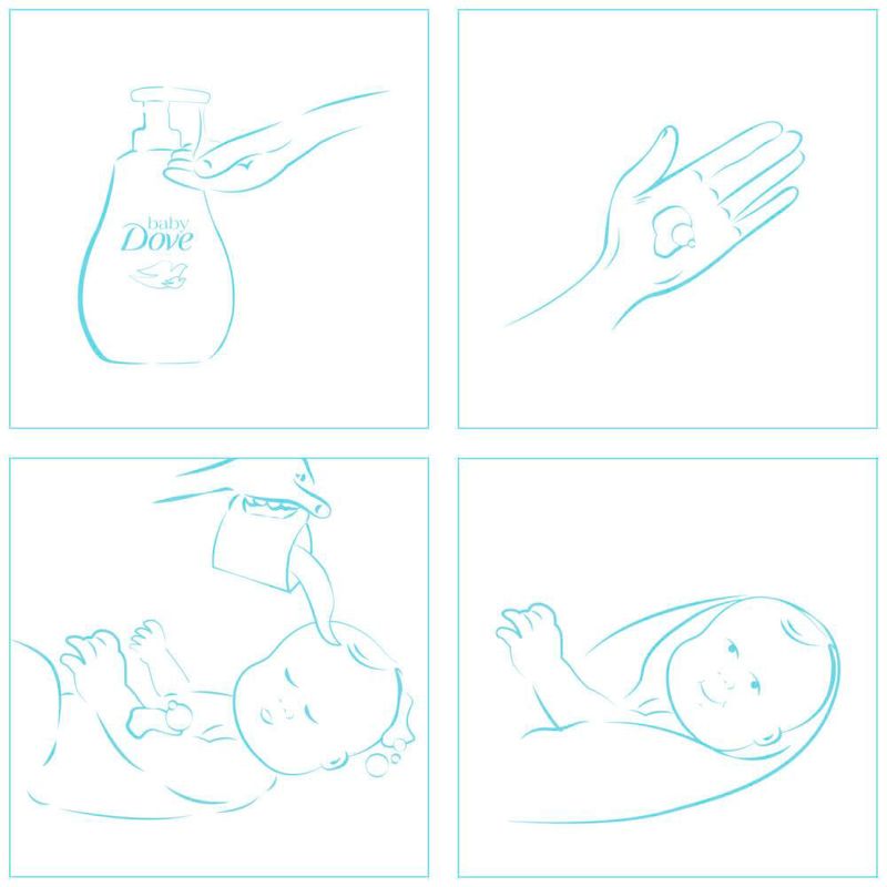 DOVE SABONETE LIQUIDO BABY CALENDULA CARINHO E PROTEÇAO HIDR