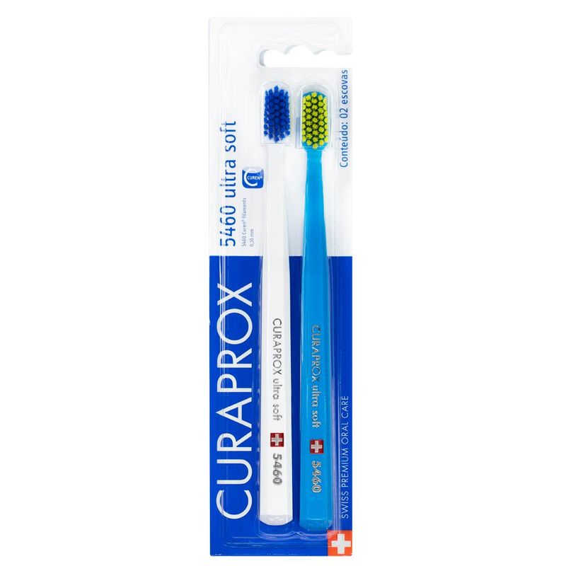 ESCOVA DENTAL CURAPROX 5460 ULTRA SOFT 2UN