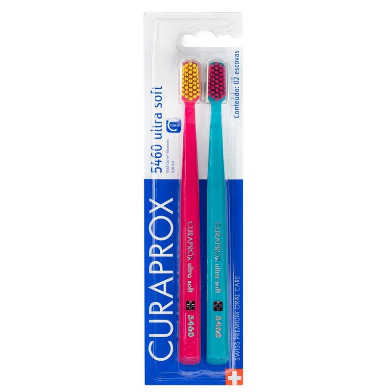 ESCOVA DENTAL CURAPROX 5460 ULTRA SOFT 2UN