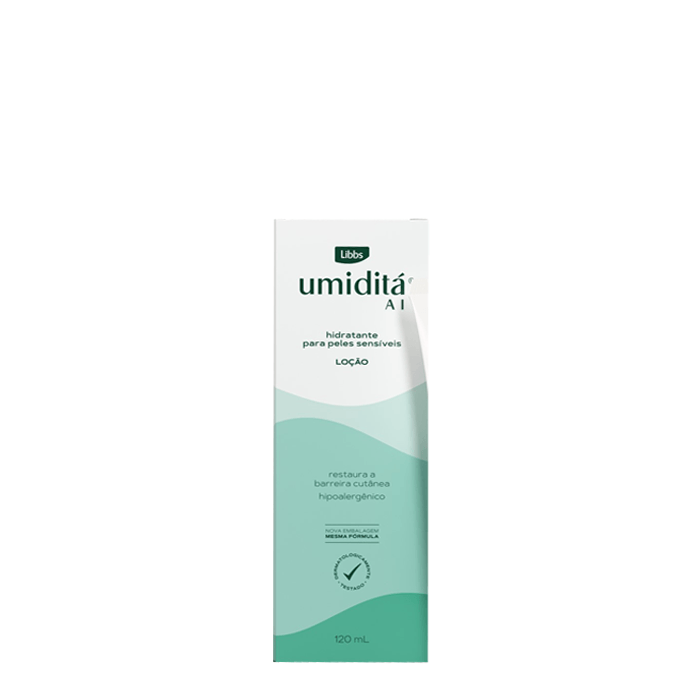 UMIDITA AI LOÇAO HIDRATANTE PARA PELES SENSIVEIS 120ML