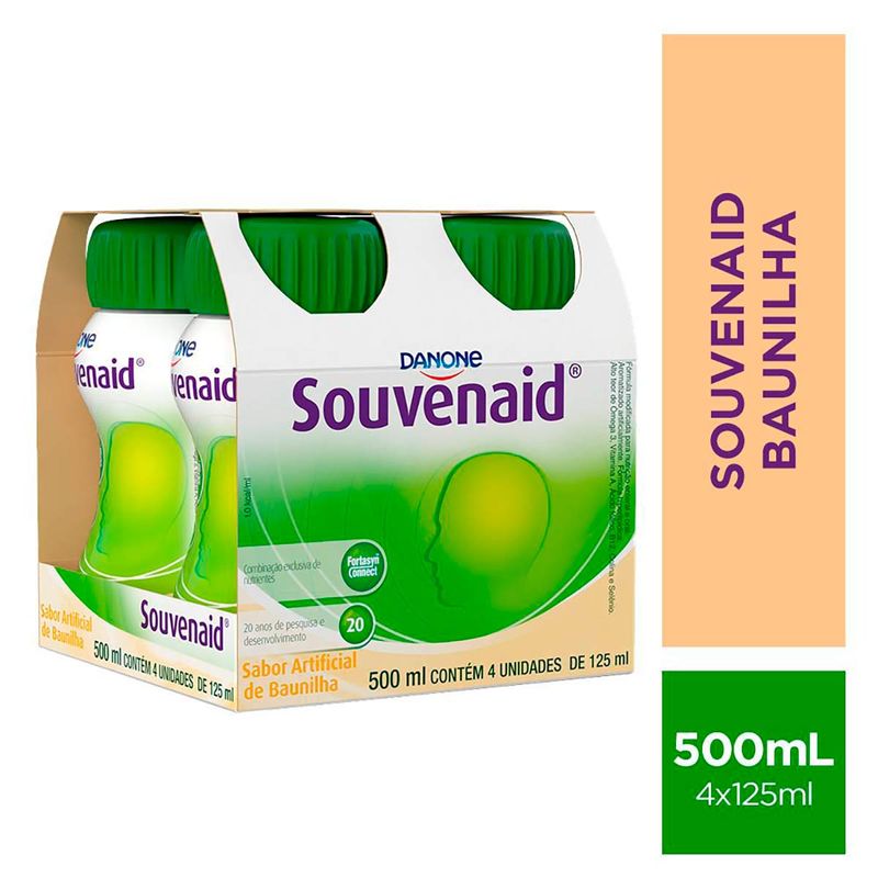 SOUVENAID BAUNILHA 125ML 4UN