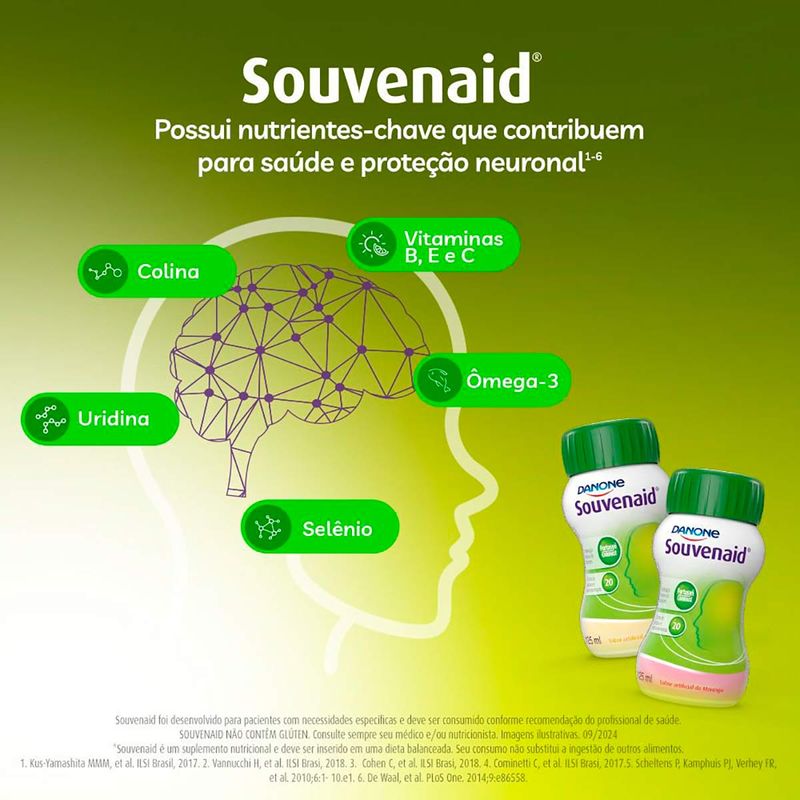 SOUVENAID BAUNILHA 125ML 4UN