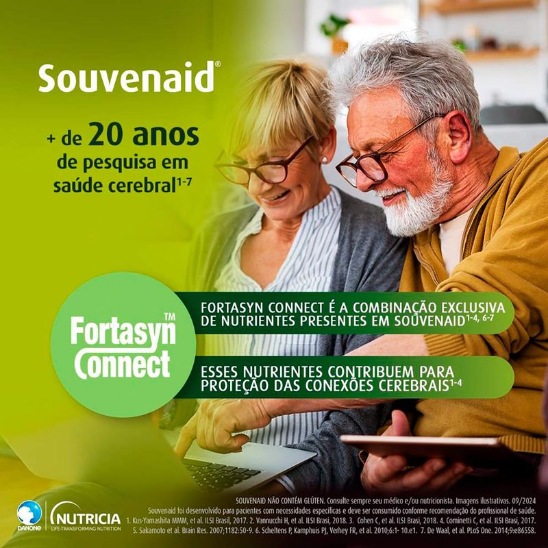 SOUVENAID BAUNILHA 125ML 4UN