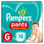 FRALDA PAMPERS PANTS G 16UN
