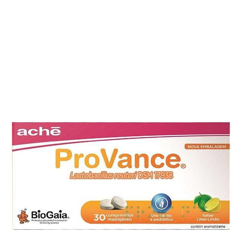 PROVANCE SABOR LIMA LIMAO 30CPR MASTIGAVEIS