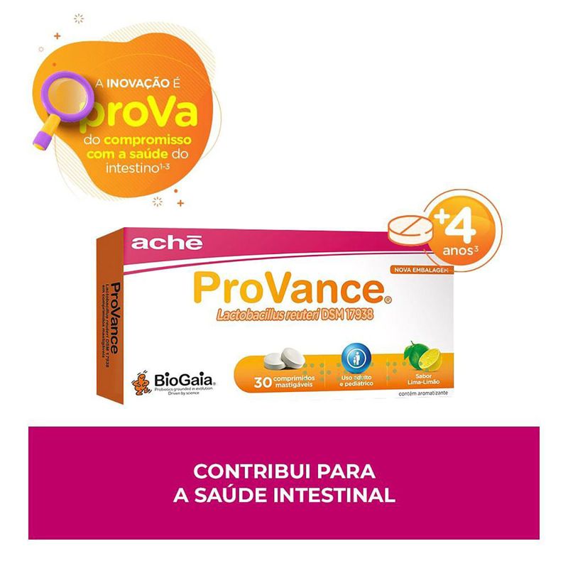 PROVANCE SABOR LIMA LIMAO 30CPR MASTIGAVEIS