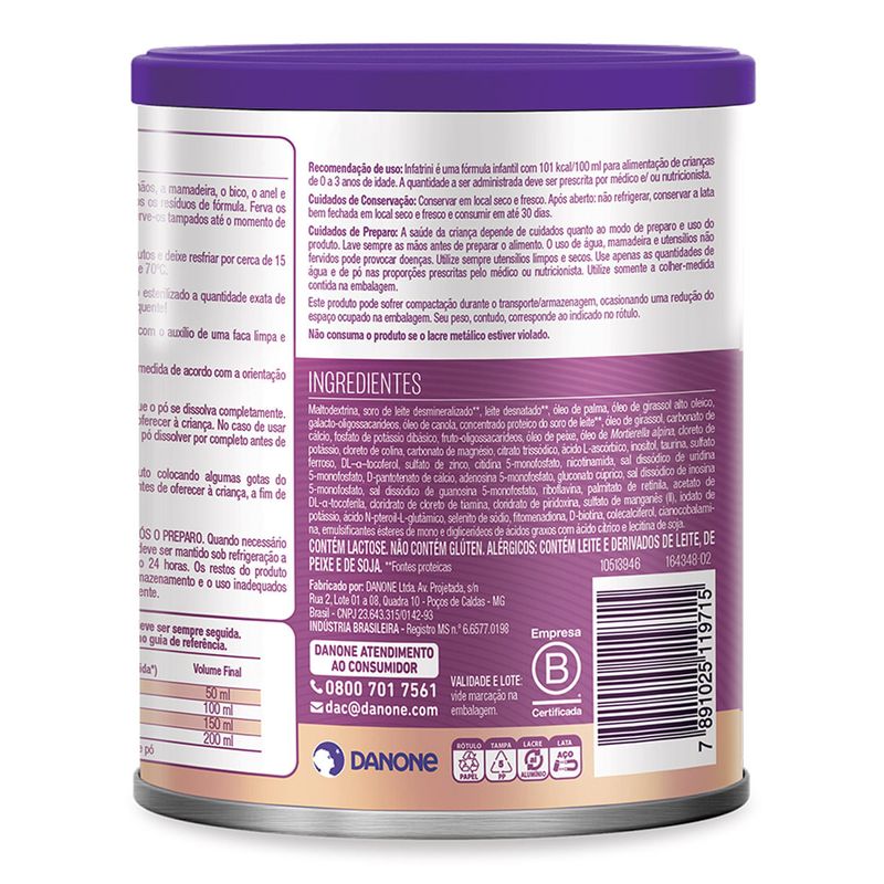 LEITE INFATRINI 400G