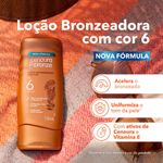 CENOURA BRONZE LOÇAO BRONZEADORA COM COR EFEITO DOURADO FPS6