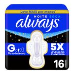 ABSORVENTE ALWAYS NOITES TRANQUILAS COBERTURA SECA LONGO COM