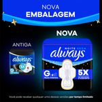 ABSORVENTE ALWAYS NOITES TRANQUILAS COBERTURA SECA LONGO COM