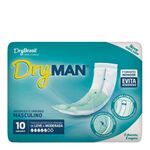 ABSORVENTE MASCULINO DRYMAN 10UN