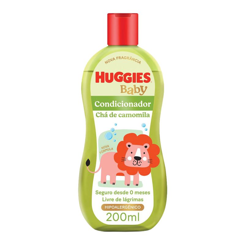CONDICIONADOR HUGGIES TURMA DA MONICA CAMOMILA 200ML