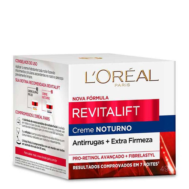 LOREAL  REVITALIFT PRO RETINOL NOTURNO CREME 49G