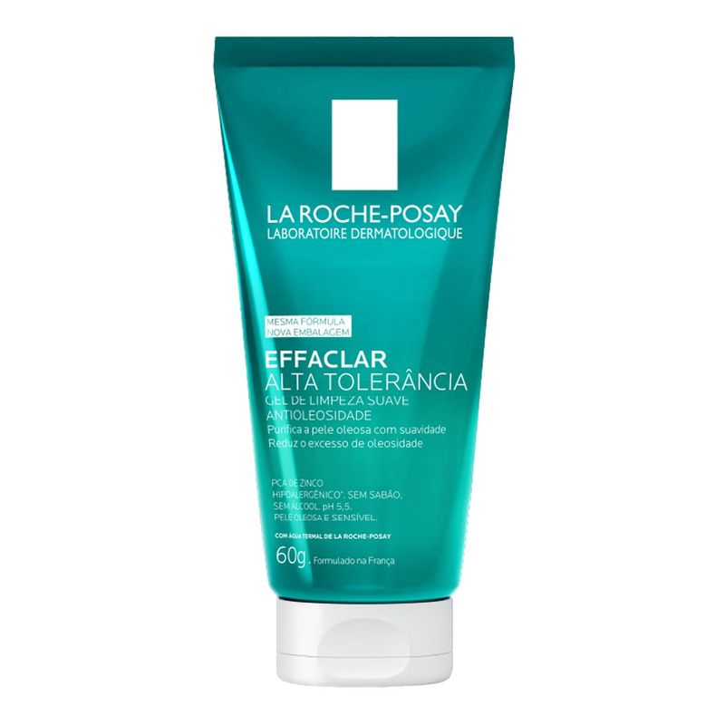 EFFACLAR GEL DE LIMPEZA FACIAL ALTA TOLERANCIA LA ROCHE 60G
