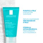 EFFACLAR GEL DE LIMPEZA FACIAL ALTA TOLERANCIA LA ROCHE 60G