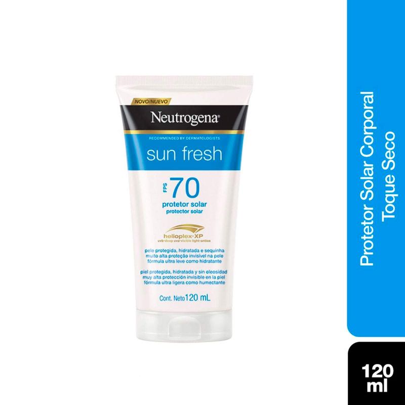 NEUTROGENA SUN FRESH PROTETOR SOLAR FPS70 120ML