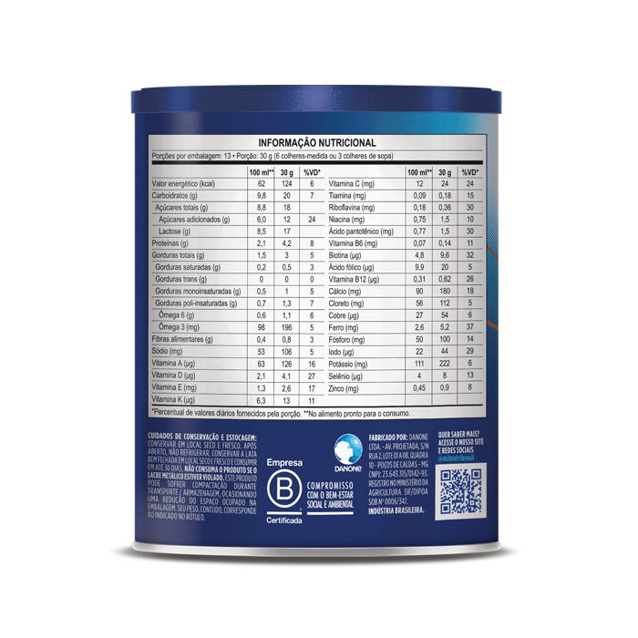 LEITE MILNUTRI 400G