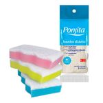 ESPONJA PARA BANHO PONJITA 3M SORTIDAS