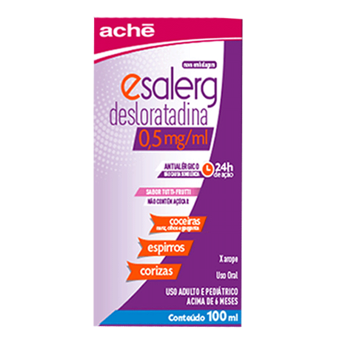 ESALERG 0,5MG/ML XAROPE 100ML