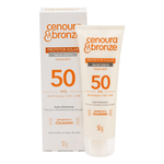 CENOURA E BRONZE PROTETOR SOLAR FACIAL FPS50 50G