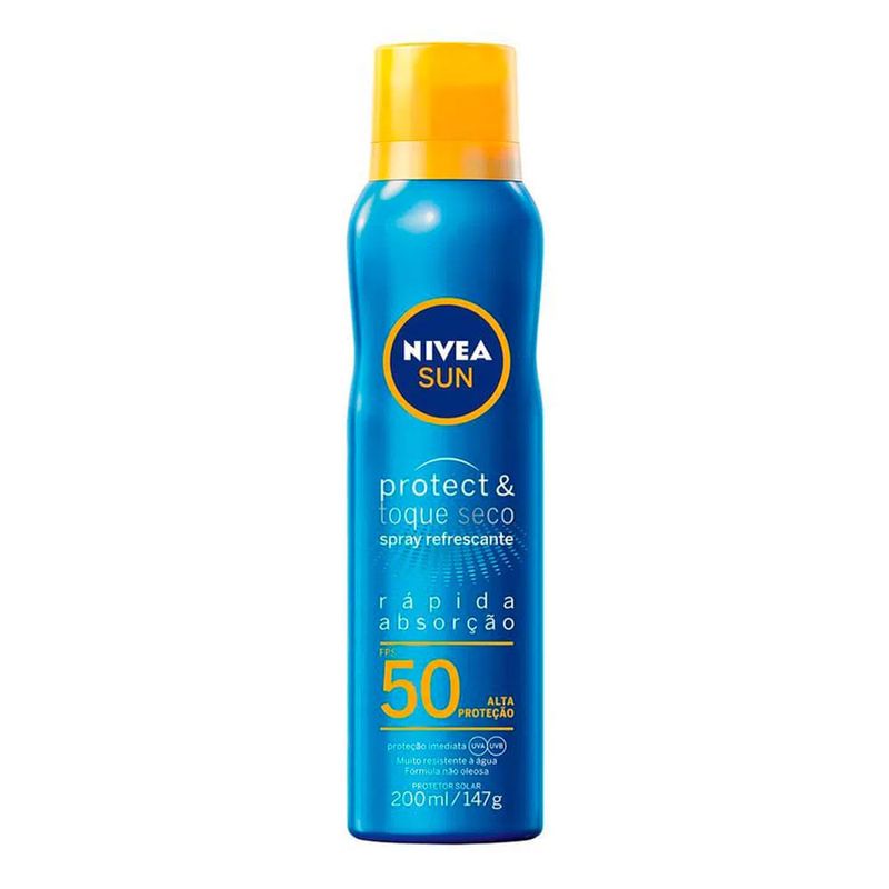 NIVEA SUN PROTETOR SOLAR PROTECT E FRESH SPRAY FPS50 200ML