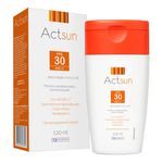 ACTSUN PROTETOR SOLAR LOÇAO CORPO E ROSTO FPS30 120ML