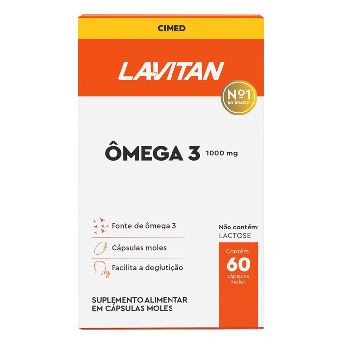 LAVITAN OMEGA 1000MG 60CAP
