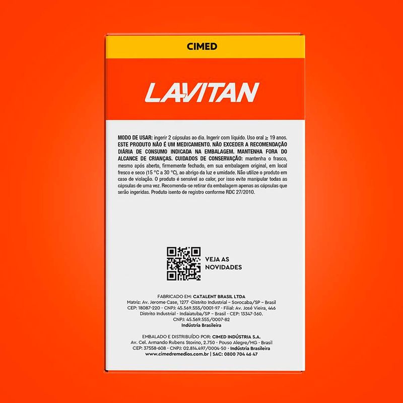 LAVITAN OMEGA 1000MG 60CAP