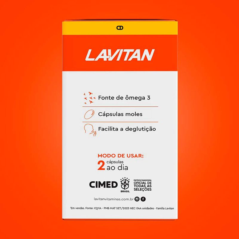 LAVITAN OMEGA 1000MG 60CAP