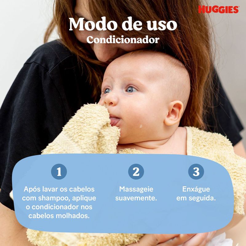 CONDICIONADOR HUGGIES SUAVE TURMA DA MONICA 200ML