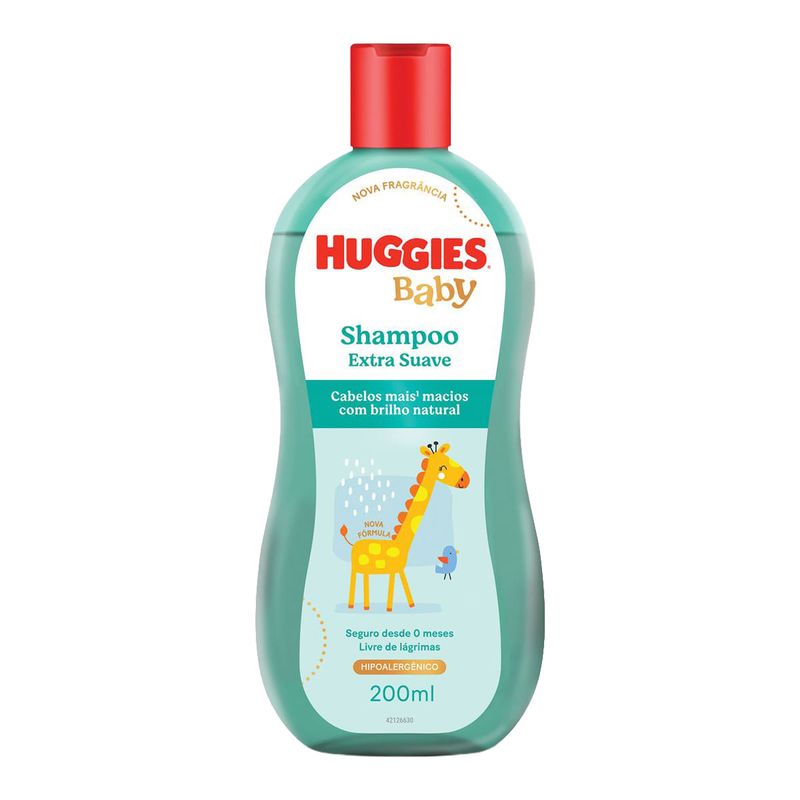 SHAMPOO HUGGIES SUAVE TURMA DA MONICA 200ML